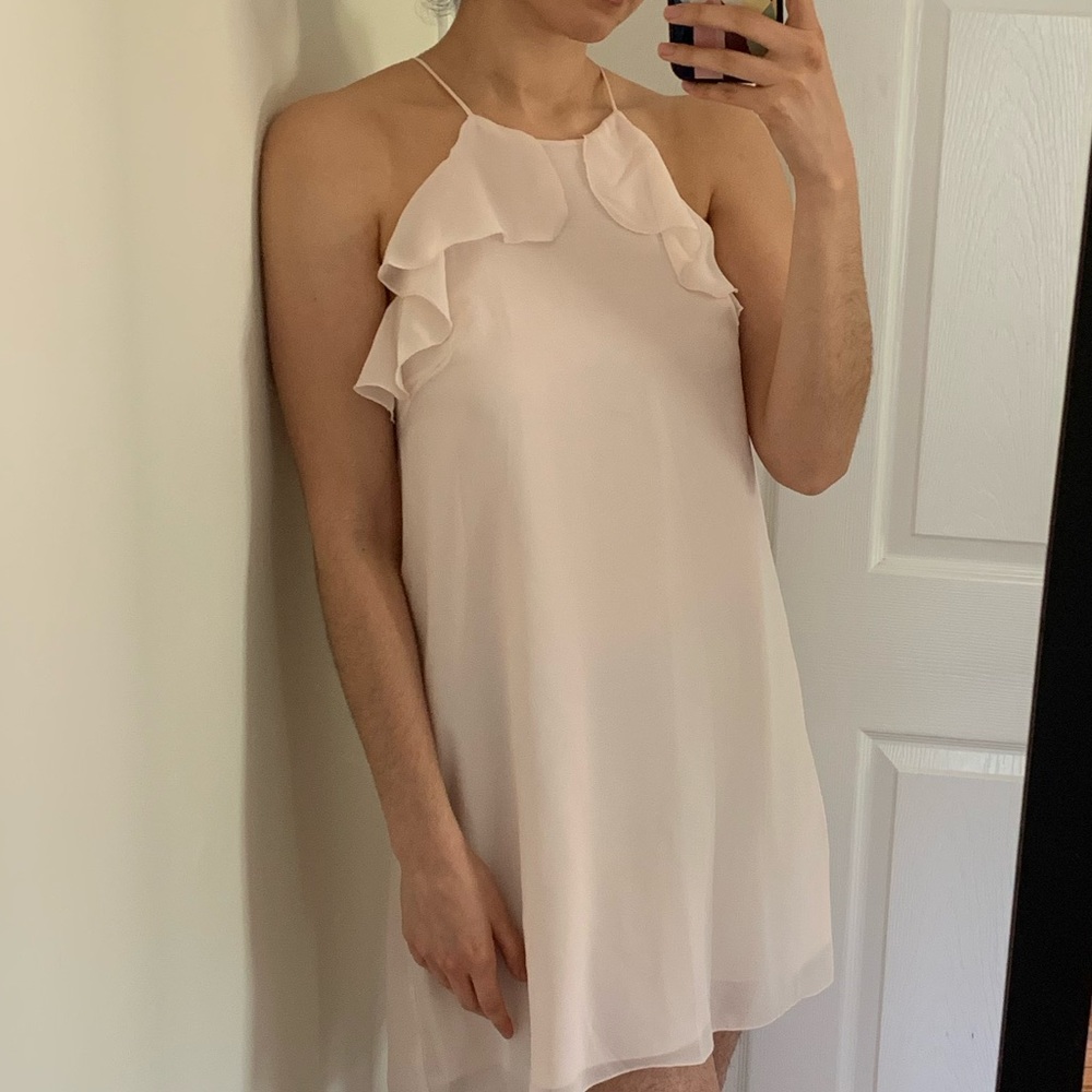 Nwot Bcbgeneration Sheath Adjustable Halter Dress - image 1